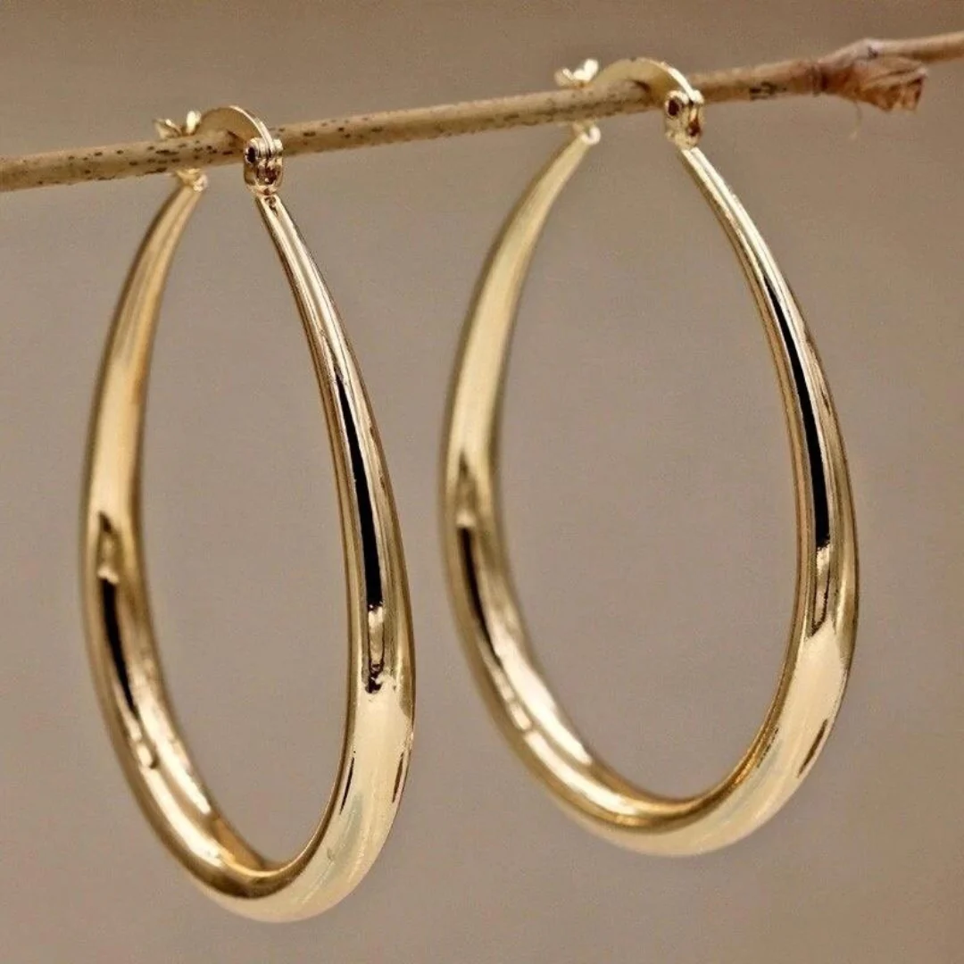 Exklusive Vintage-Ohringe aus Gold