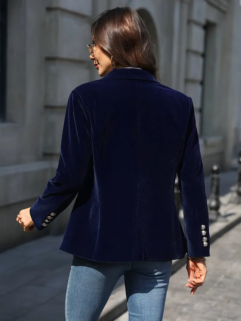 JULISSA | ELEGANTER VELVET BLAZER
