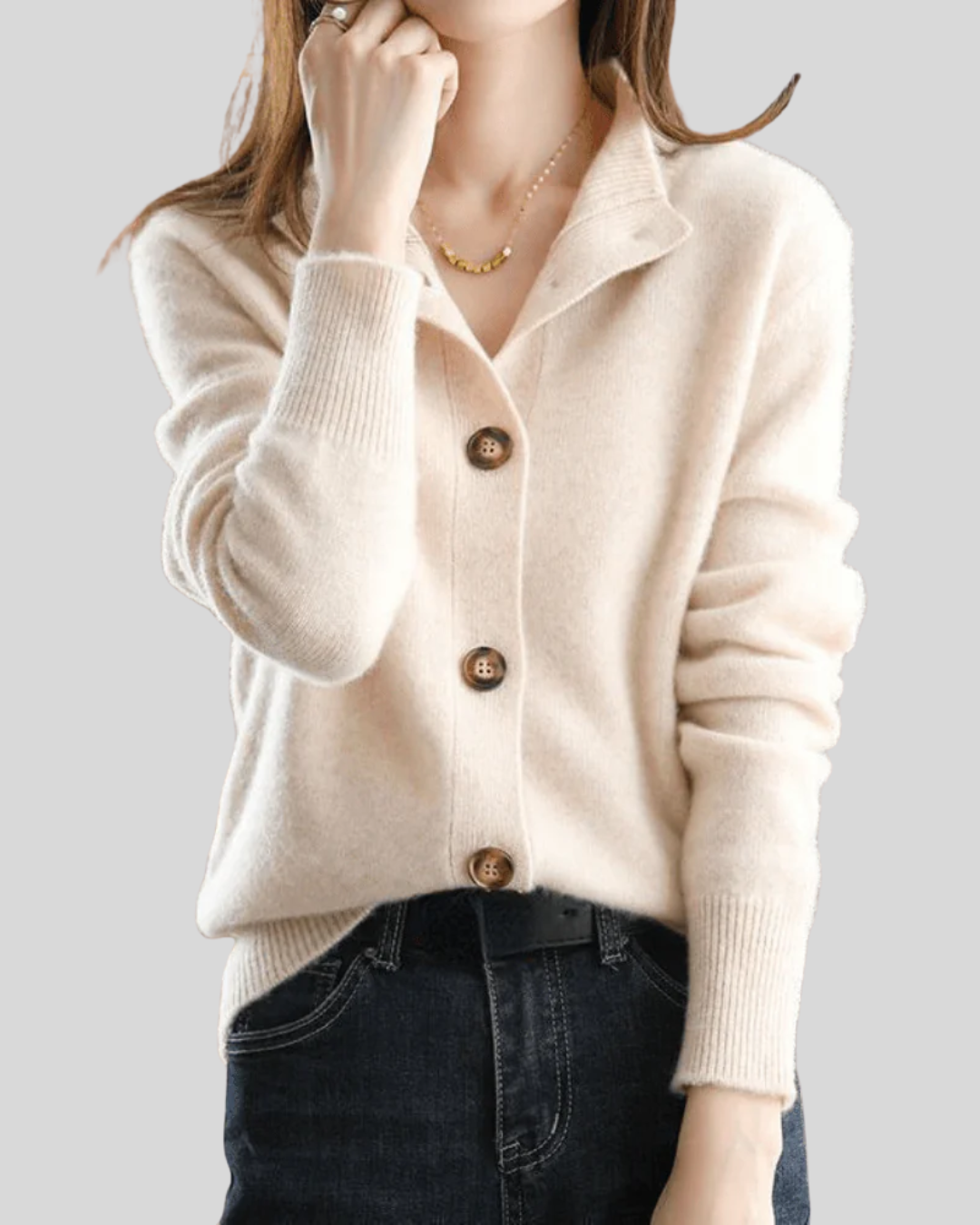Claire | Strickjacke im Retro-Stil