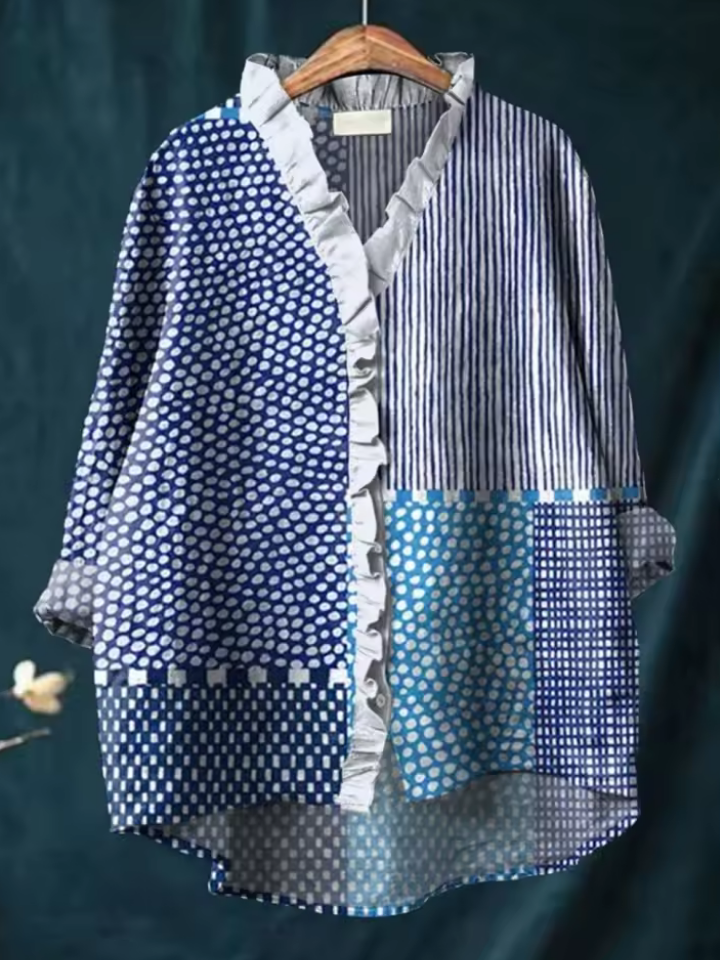 Lena™ | Die Bluse, die auffällt – ohne zu viel zu sagen
