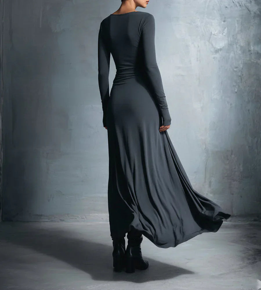Naiara ❘ Maxikleid mit seitlichem Knoten