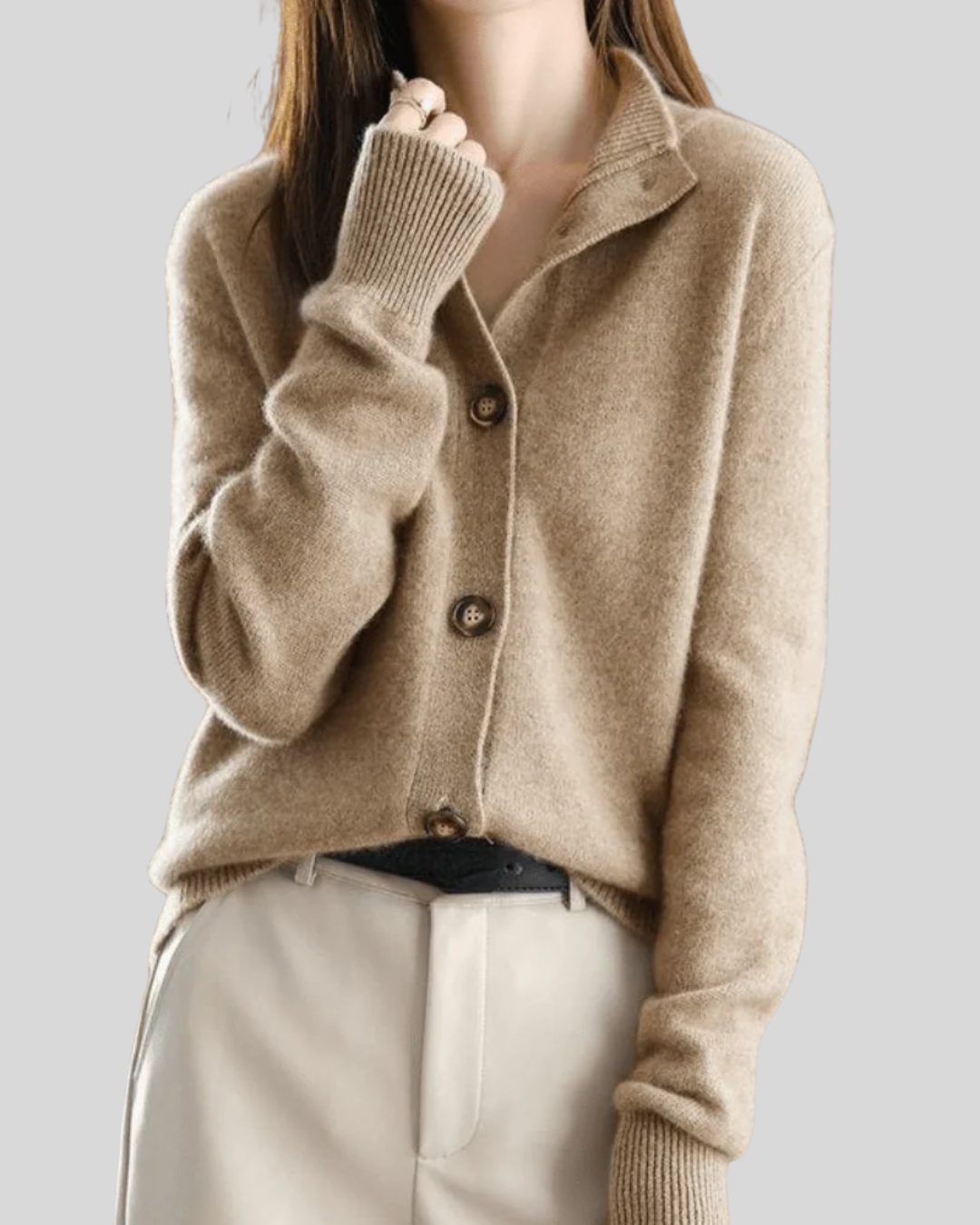 Claire | Strickjacke im Retro-Stil