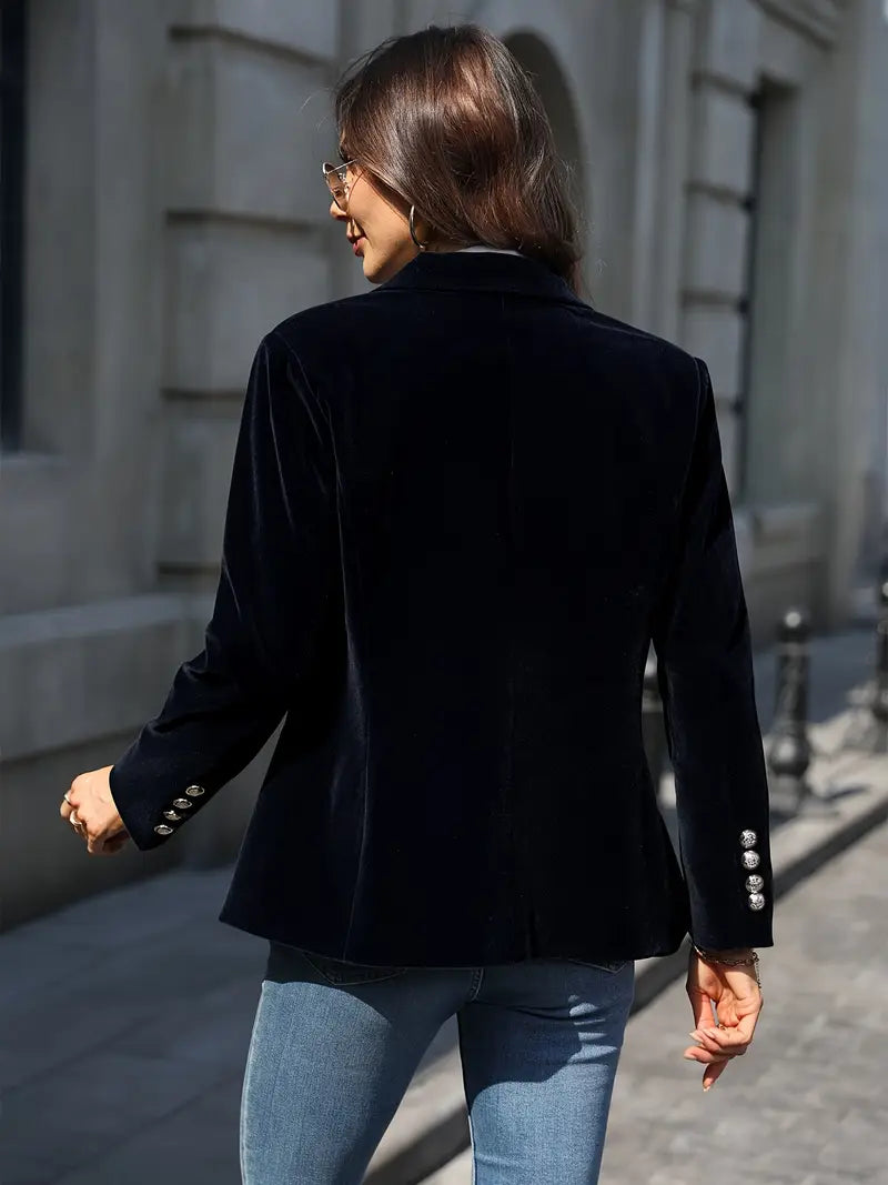 JULISSA | ELEGANTER VELVET BLAZER