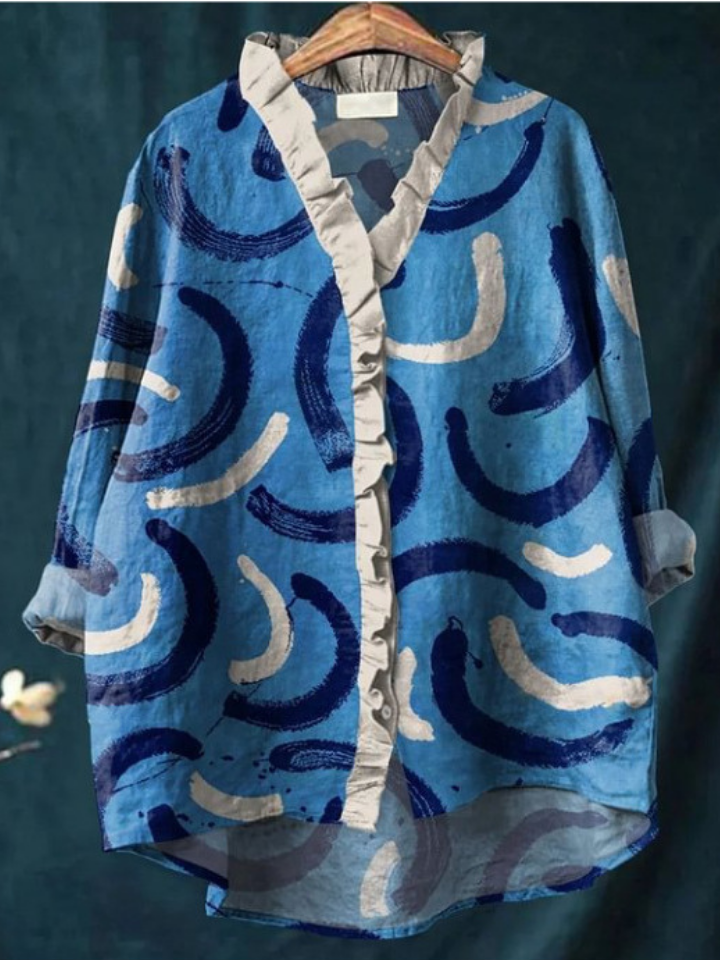 Lena™ | Die Bluse, die auffällt – ohne zu viel zu sagen