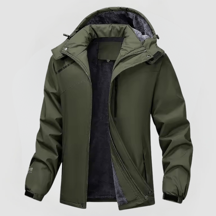 STEFFEN - WASSERDICHTE JACKE MIT FLEECE-FUTTER