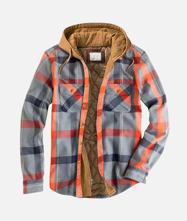 Andrea™ | Stylische Patchwork Karo Jacke