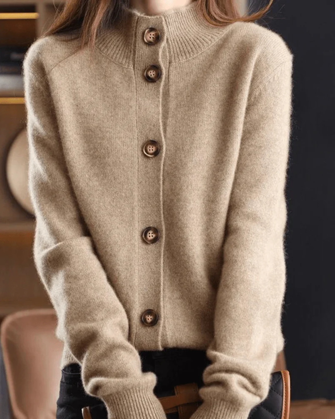 Claire | Strickjacke im Retro-Stil