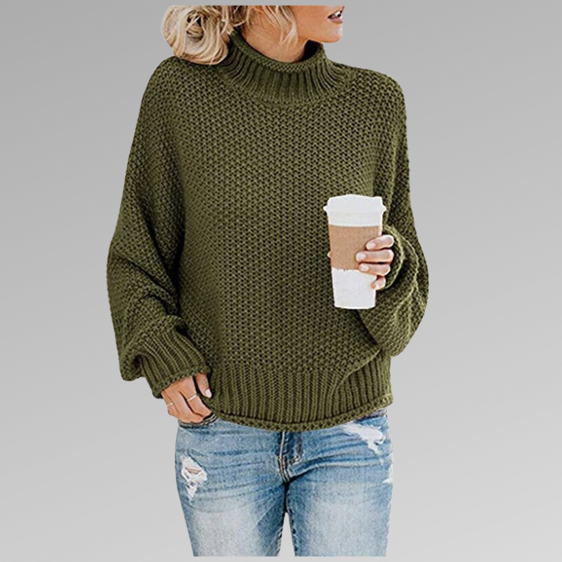 Braelyn | Pullover mit hohem Kragen