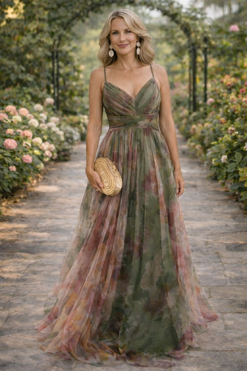 Giselle™ | Florales Maxikleid