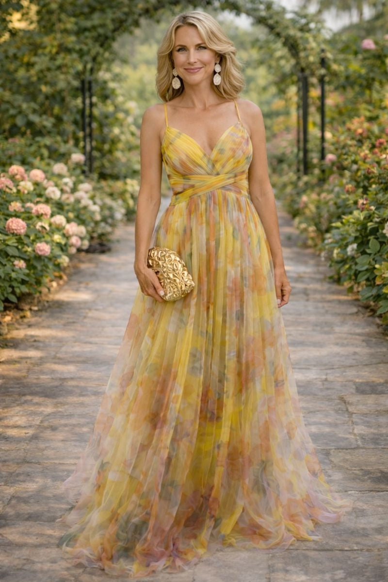 Giselle™ | Florales Maxikleid