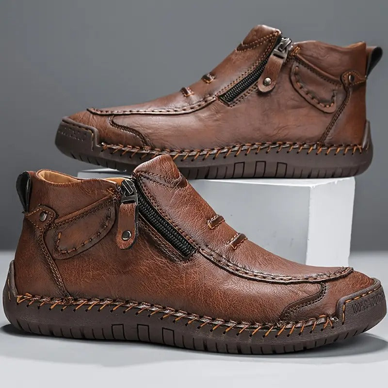 LEONARD™ – Ergonomische Herrenschuhe aus Leder