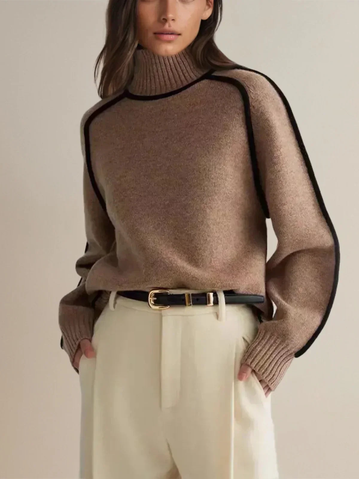 Donna | Eleganter Rollkragenpullover