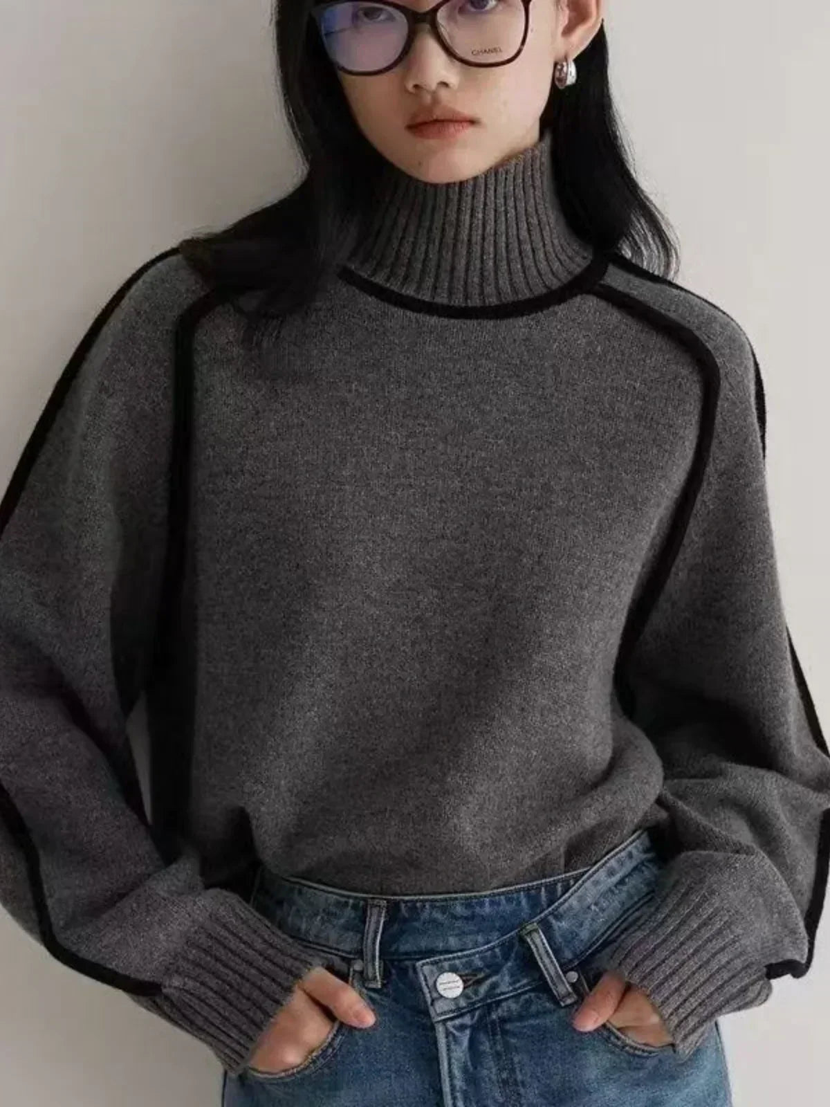 Donna | Eleganter Rollkragenpullover