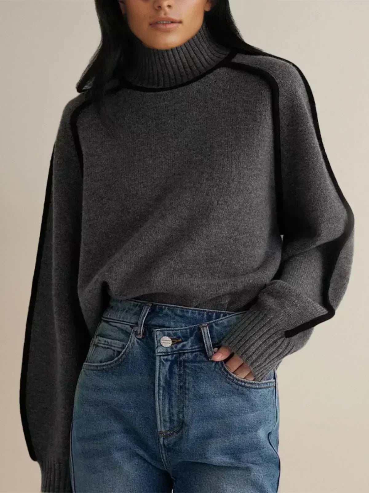 Donna | Eleganter Rollkragenpullover