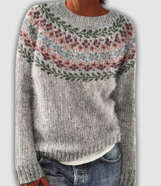 Kaia™ - Gemütlicher Retro Pullover