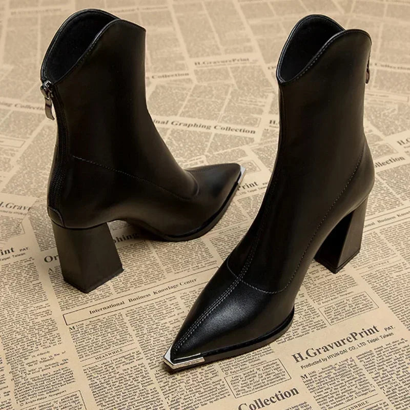 Lexi™ | Bequemer Leder-Stiefelette für Frauen