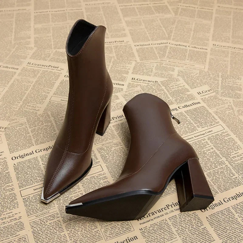 Lexi™ | Bequemer Leder-Stiefelette für Frauen