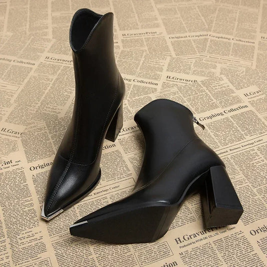 Lexi™ | Bequemer Leder-Stiefelette für Frauen