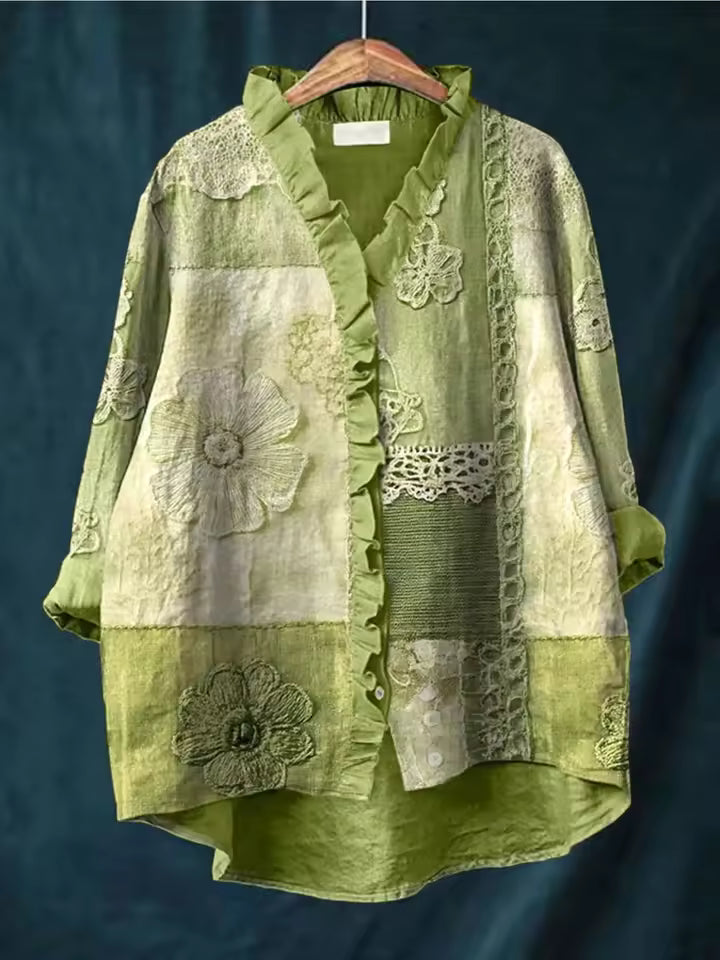 Lena™ | Die Bluse, die auffällt – ohne zu viel zu sagen