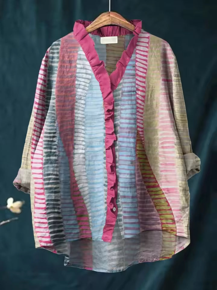 Lena™ | Die Bluse, die auffällt – ohne zu viel zu sagen