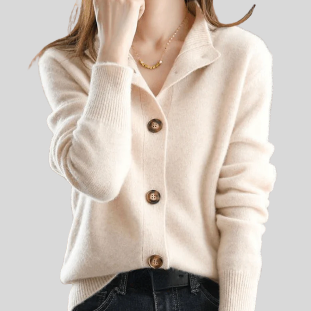 Claire | Strickjacke im Retro-Stil