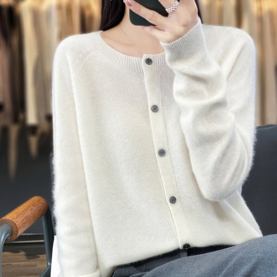 Anna | Merinowolle Cardigans