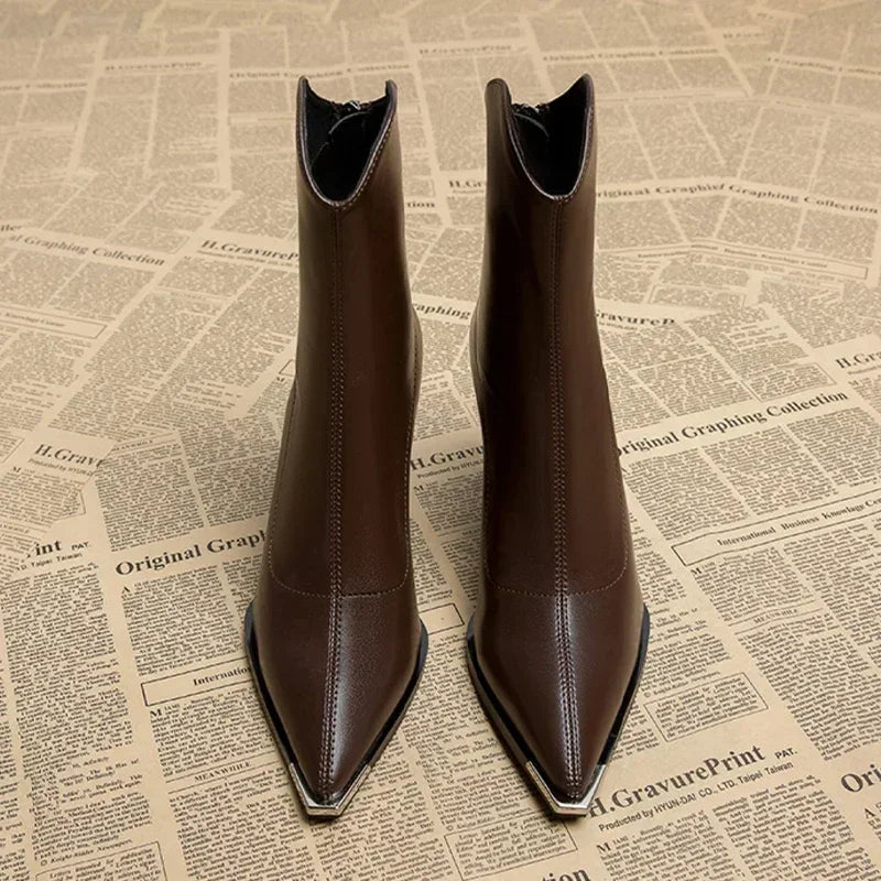 Lexi™ | Bequemer Leder-Stiefelette für Frauen