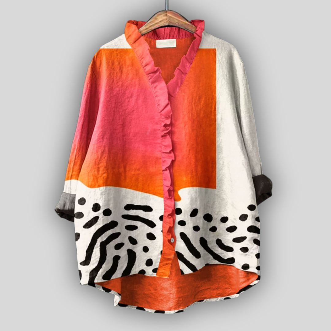 Lena™ | Die Bluse, die auffällt – ohne zu viel zu sagen