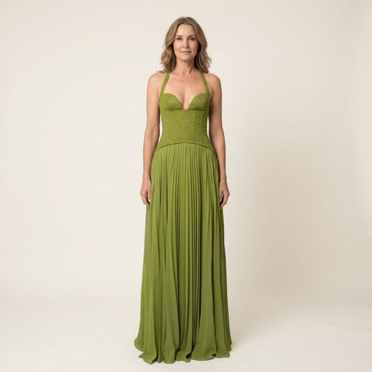 Claire | Fließendes Maxikleid