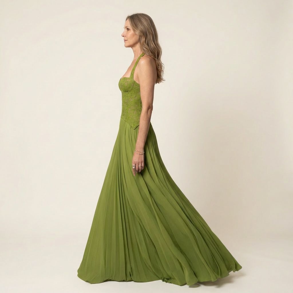 Claire | Fließendes Maxikleid