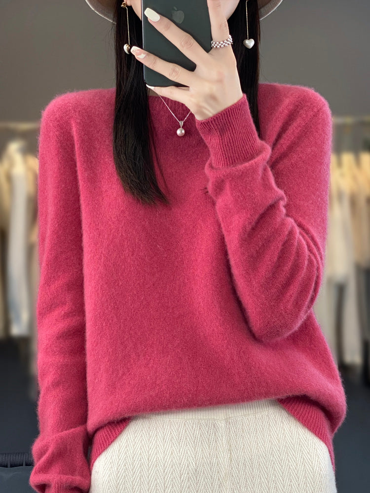 Anette | Warmer Kaschmir-Pullover für kalte Tage
