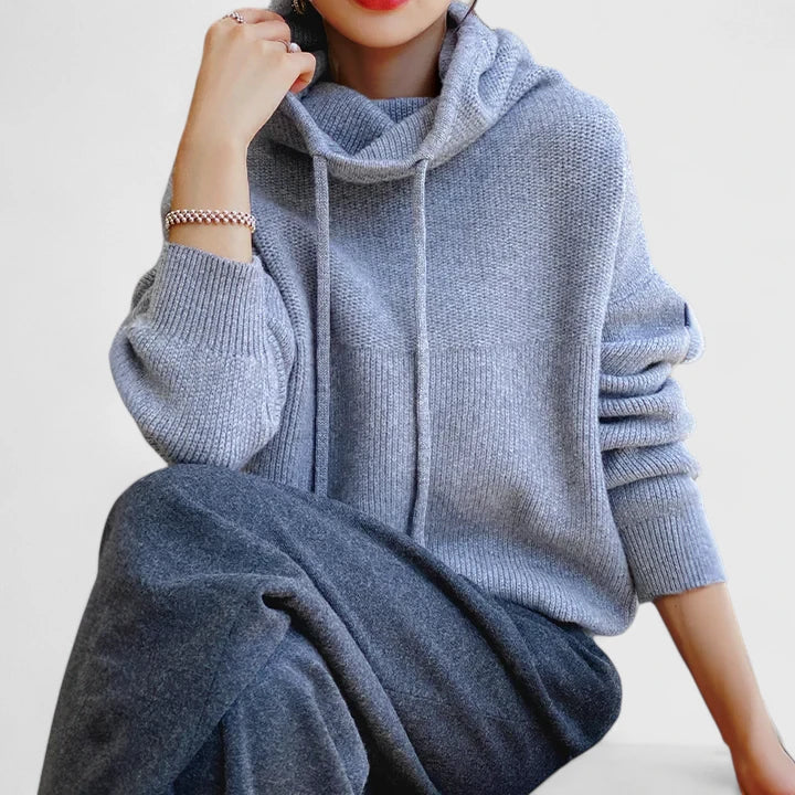 Marie | Gemütlicher Strick-Hoodie