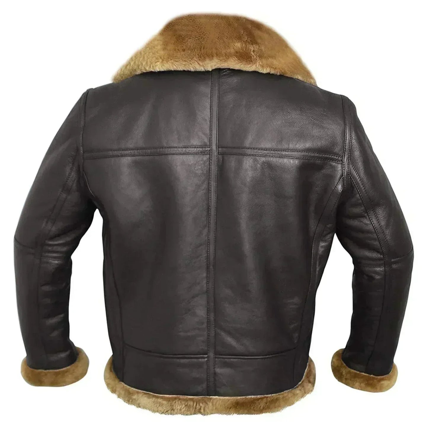 Fletcher™ | Premium Lammfelllederjacke