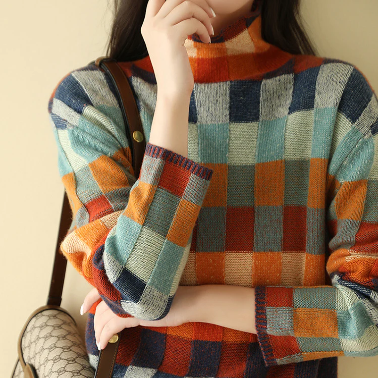 Van Gogh Warmer Luxus-Kaschmirpullover