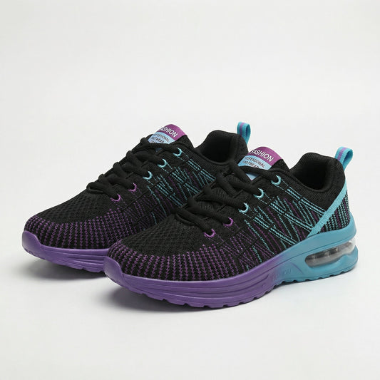 Hildaschritt Orthopädische Schuhe - Schwarz Lila